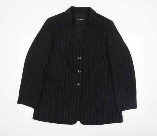 Womens UK Size 14 Gil Bret Regular Black Blazer