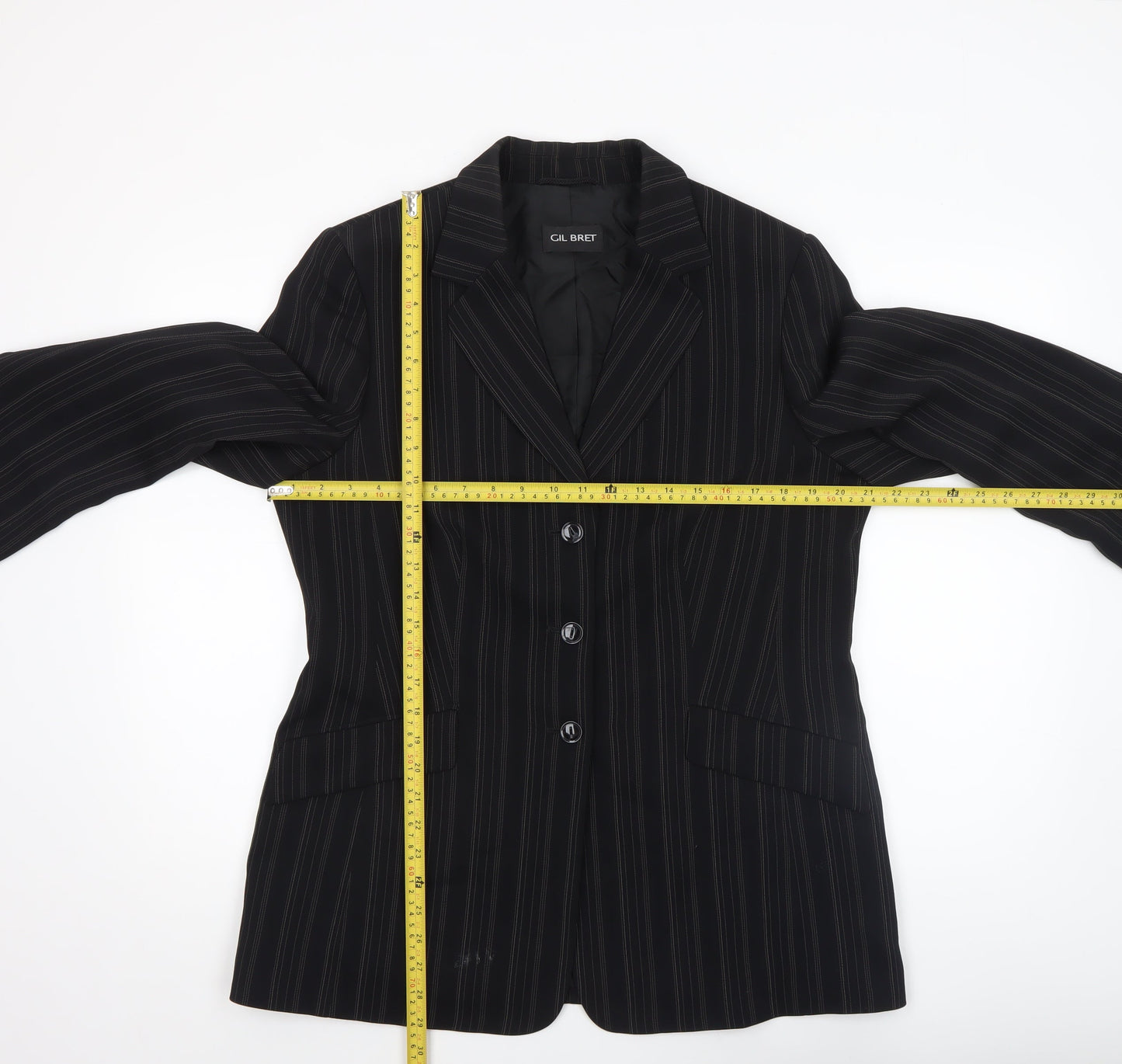 Womens UK Size 14 Gil Bret Regular Black Blazer