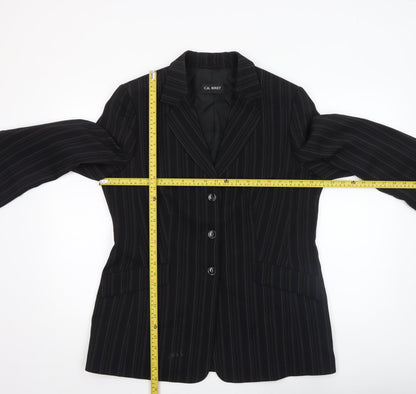Womens UK Size 14 Gil Bret Regular Black Blazer