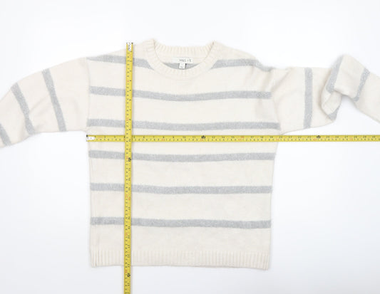 Womens UK Size S Marks and Spencer Ivory Pullover Jumper