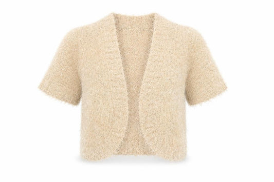 Womens UK Size M Peacocks Beige Cardigan Jumper