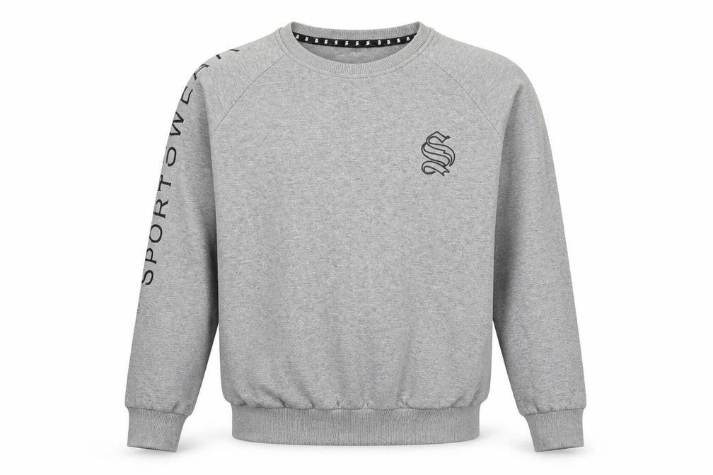 Mens UK Size S Sinners Attire Grey Pullover Sweatshirt