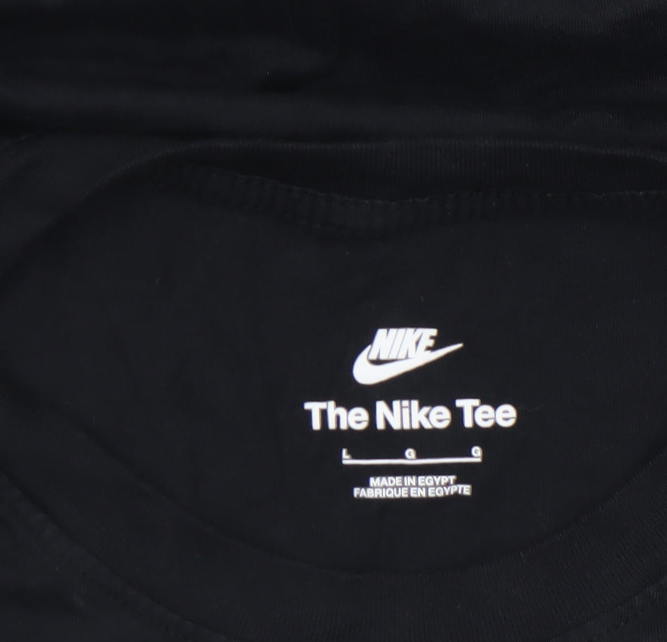 Mens UK Size L Nike Black  T-Shirt