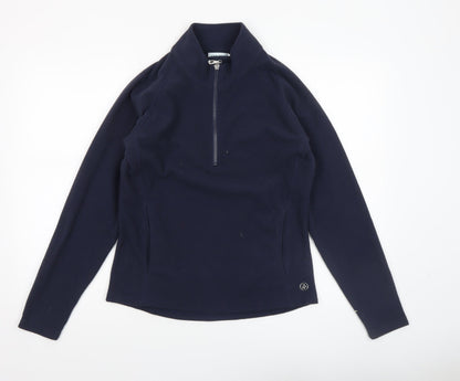 Womens UK Size 12 Green Lamb Blue Pullover Sweatshirt