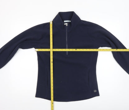Womens UK Size 12 Green Lamb Blue Pullover Sweatshirt