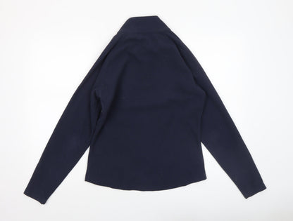 Womens UK Size 12 Green Lamb Blue Pullover Sweatshirt