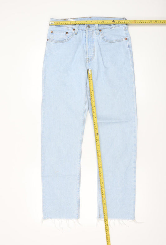 Womens UK Size 10 Levi's Regular Fit Straight Blue Jeans
