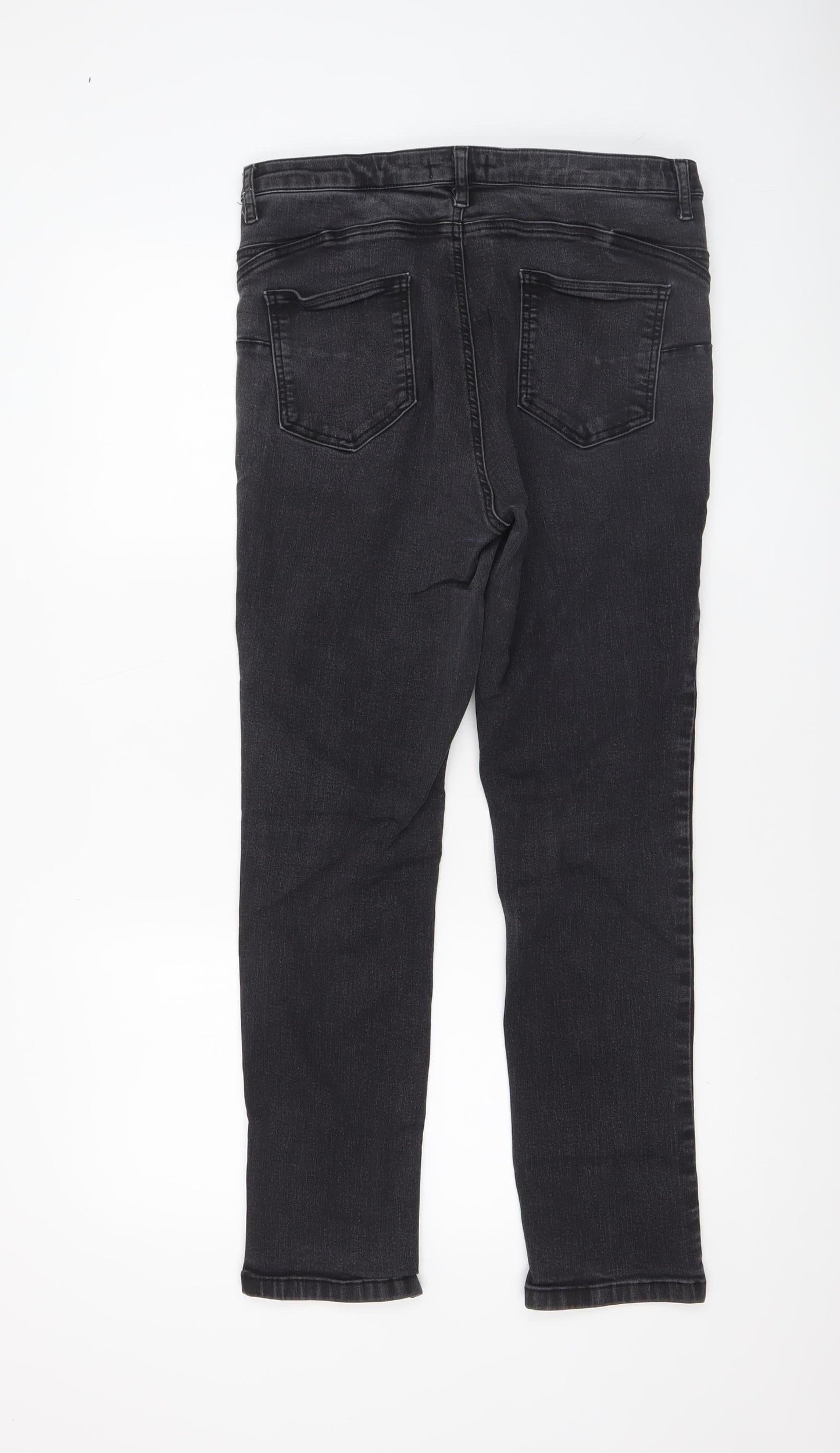 Womens UK Size 16 Gallery Slim Fit Skinny Black Jeans
