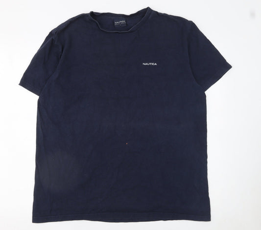 Mens UK Size L Nautica Blue  T-Shirt