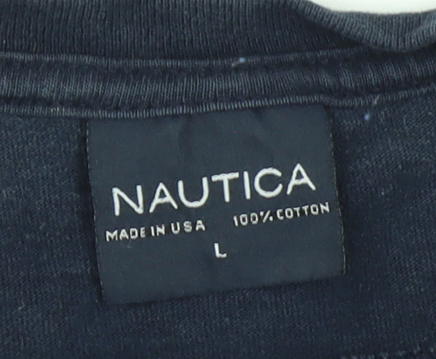 Mens UK Size L Nautica Blue  T-Shirt