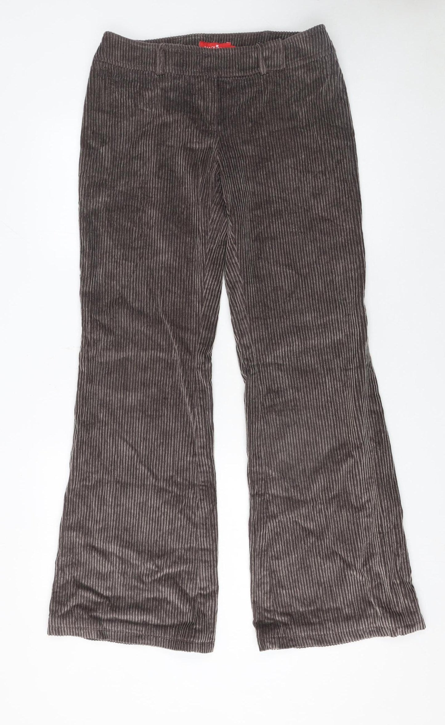 Womens UK Size L Madlan Jeans Regular Fit Casual Brown Trousers