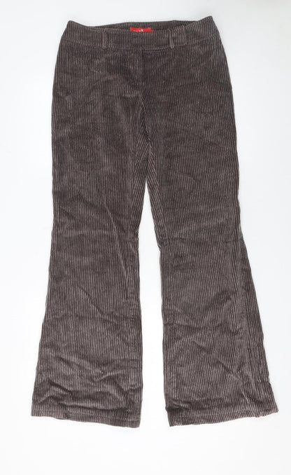 Womens UK Size L Madlan Jeans Regular Fit Casual Brown Trousers