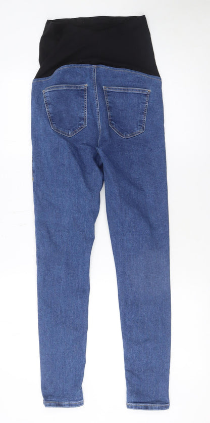 Womens UK Size 8 Topshop Slim Fit Jegging Blue Jeans