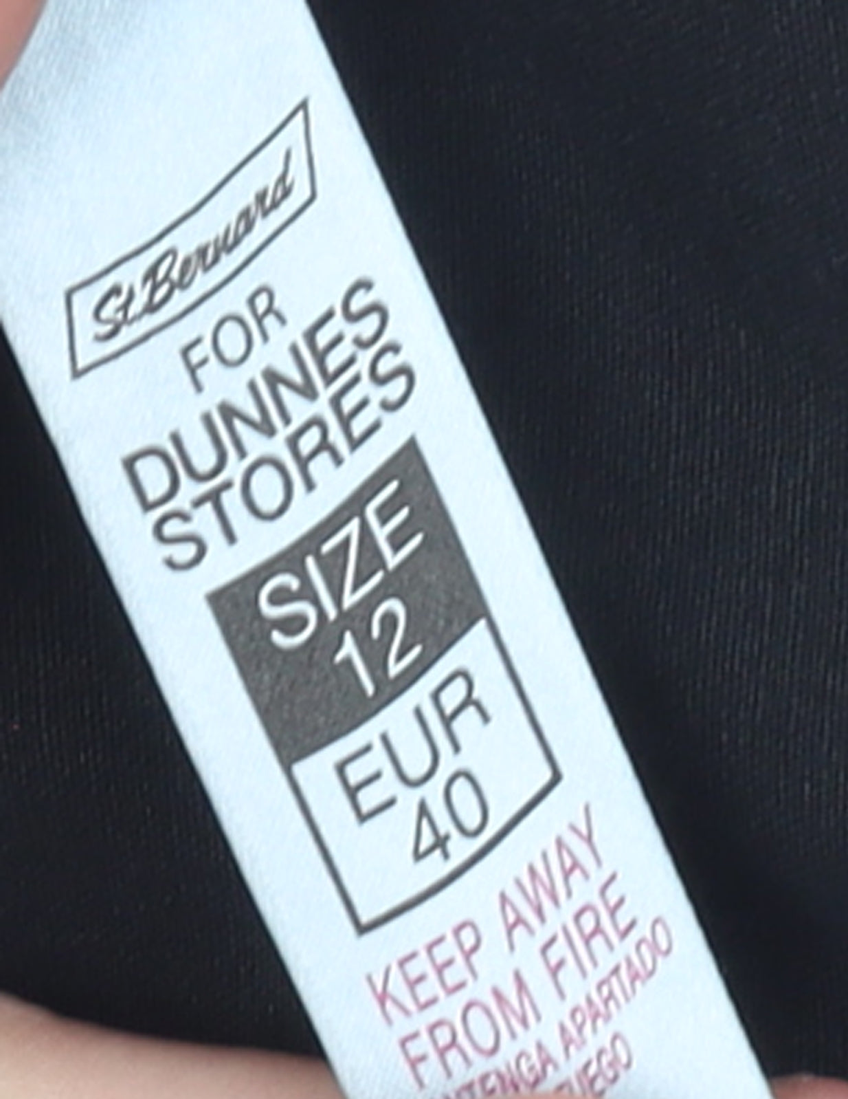 Womens UK Size 12 St. Bernard for Dunnes Stores Slim Fit Skinny Blue Jeans