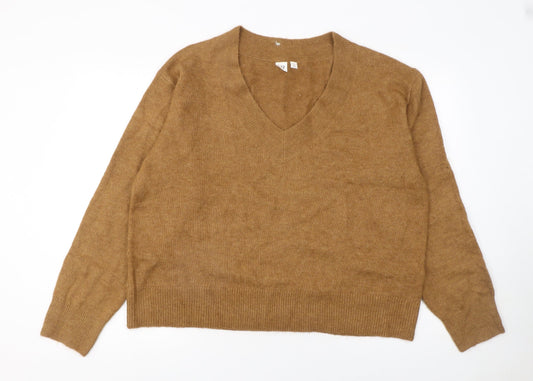 Womens UK Size XL Gap Brown Pullover Jumper