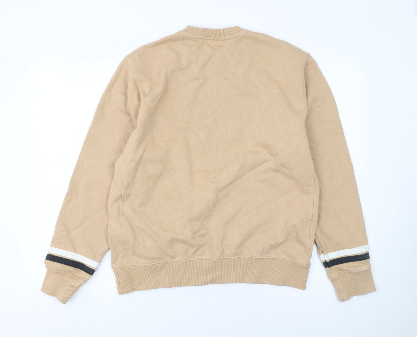 Womens UK Size M Nike Beige Pullover Sweatshirt