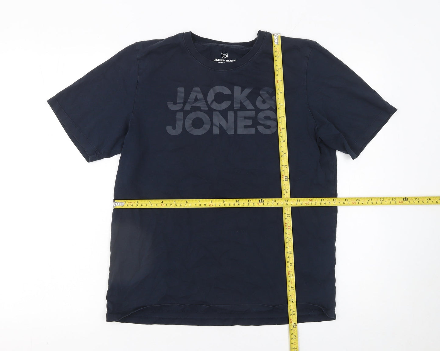 Boys UK Size 16 Years JACK & JONES Blue Basic T-Shirt
