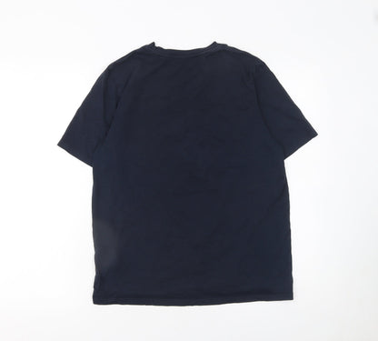 Boys UK Size 16 Years JACK & JONES Blue Basic T-Shirt