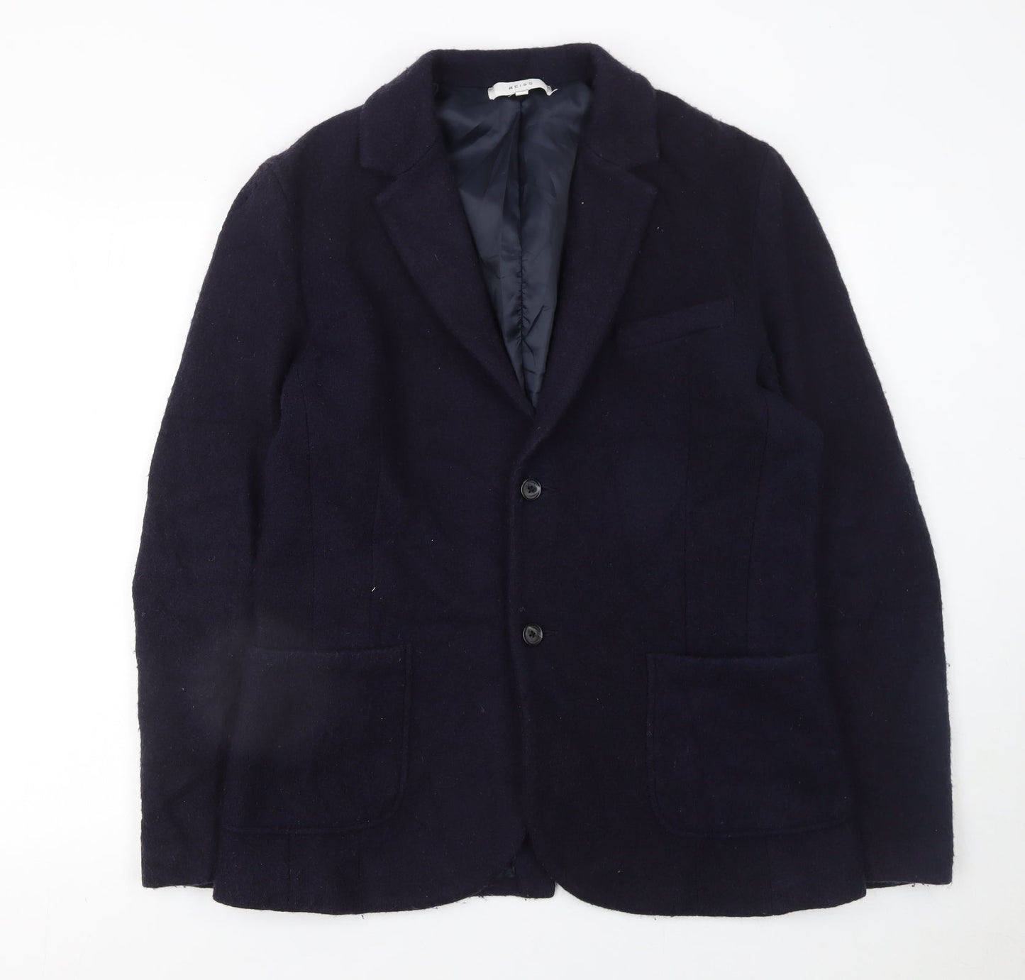 Womens UK Size L Reiss Regular Blue Blazer