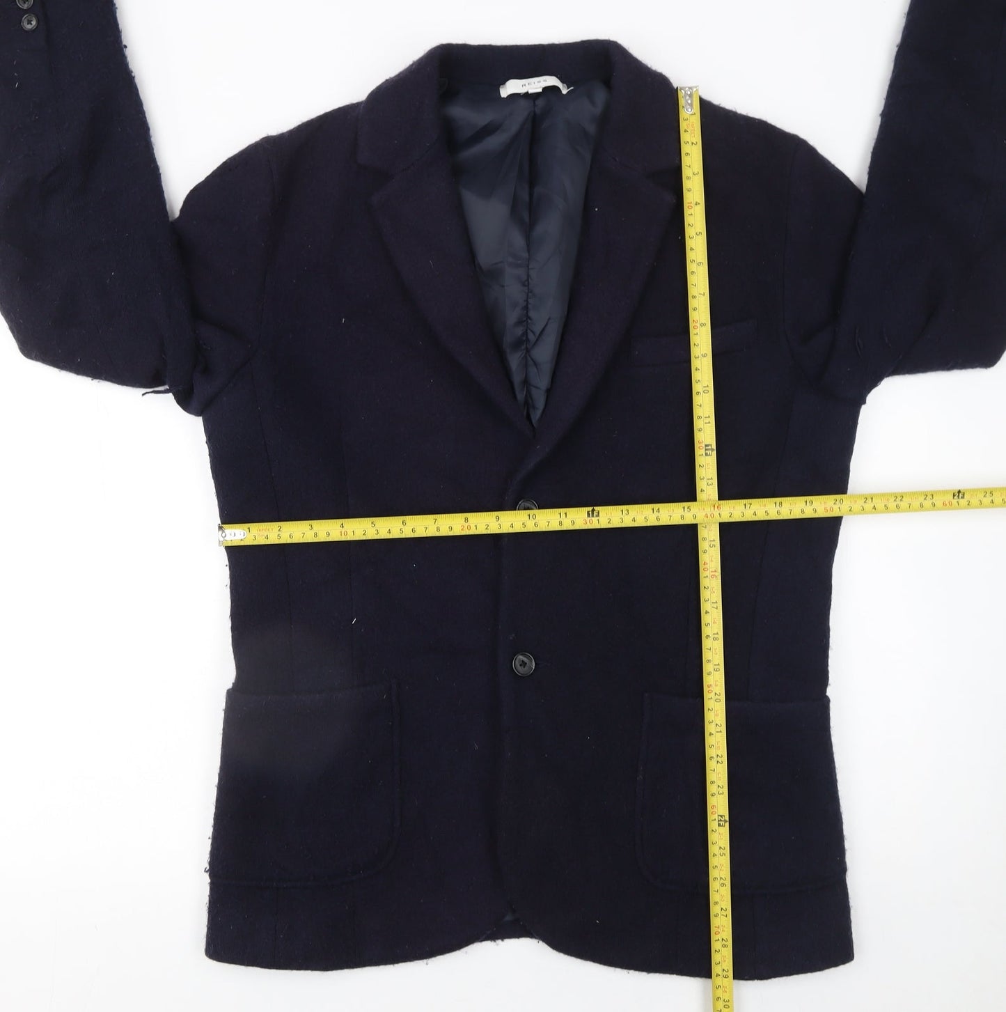 Womens UK Size L Reiss Regular Blue Blazer