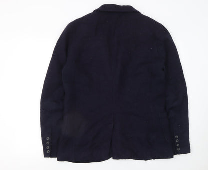 Womens UK Size L Reiss Regular Blue Blazer