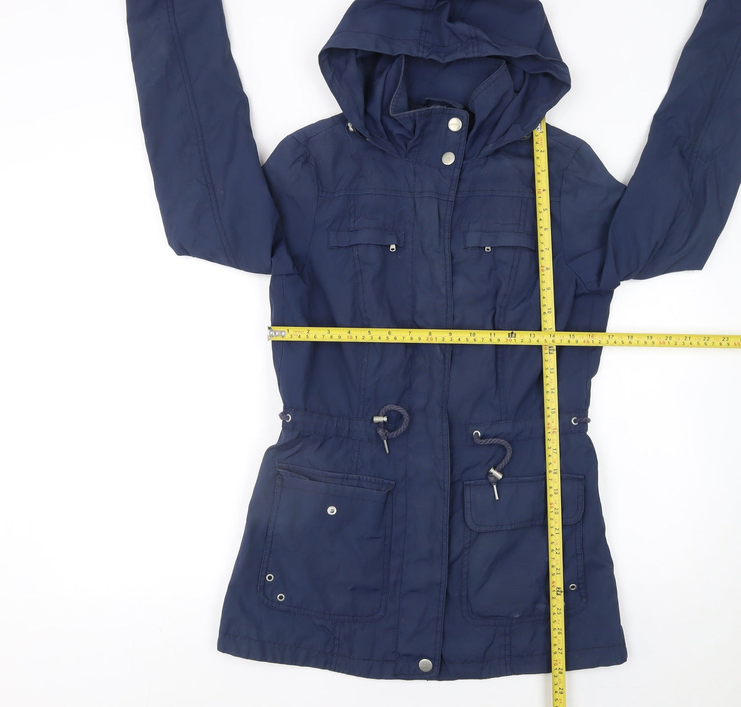 Womens UK Size 12 Esprit Blue Parka Coat