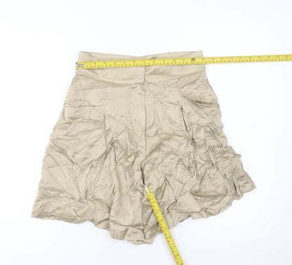 Womens UK Size 8 Massimo Dutti Relaxed Fit Culotte Shorts