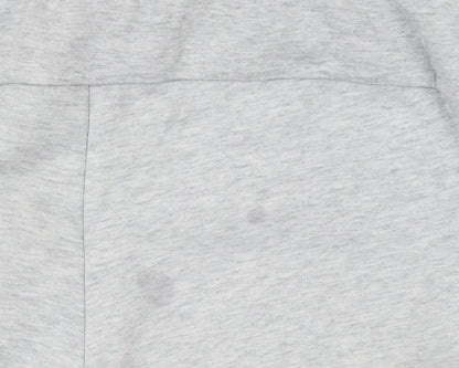 Womens UK Size M PUMA Regular Fit Jogger Grey Trousers
