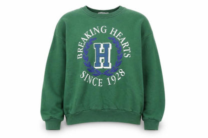 Womens UK Size S Stradivarius Green Pullover Sweatshirt