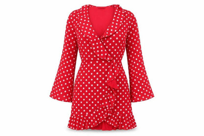 Womens UK Size 10 PRETTYLITTLETHING Wrap Dress