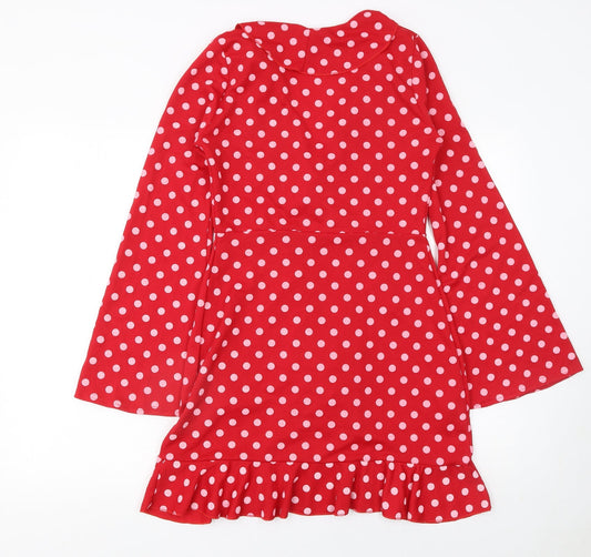Womens UK Size 10 PRETTYLITTLETHING Wrap Dress