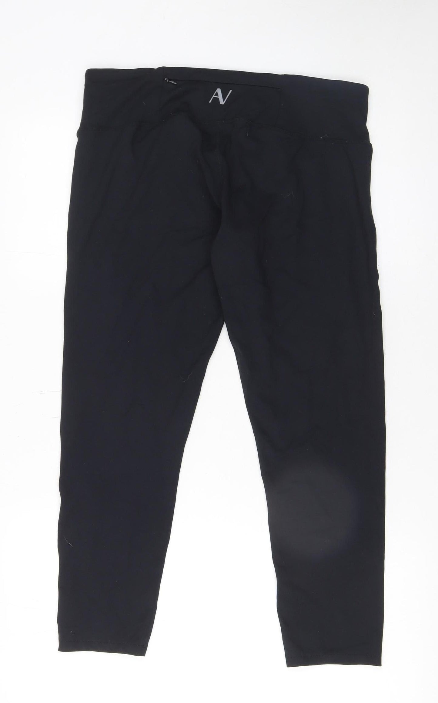 Womens UK Size L Archive Sport  Ankle Black Leggings