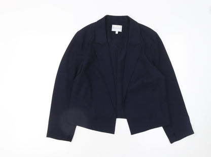 Womens UK Size 10 Warehouse Regular Blue Blazer