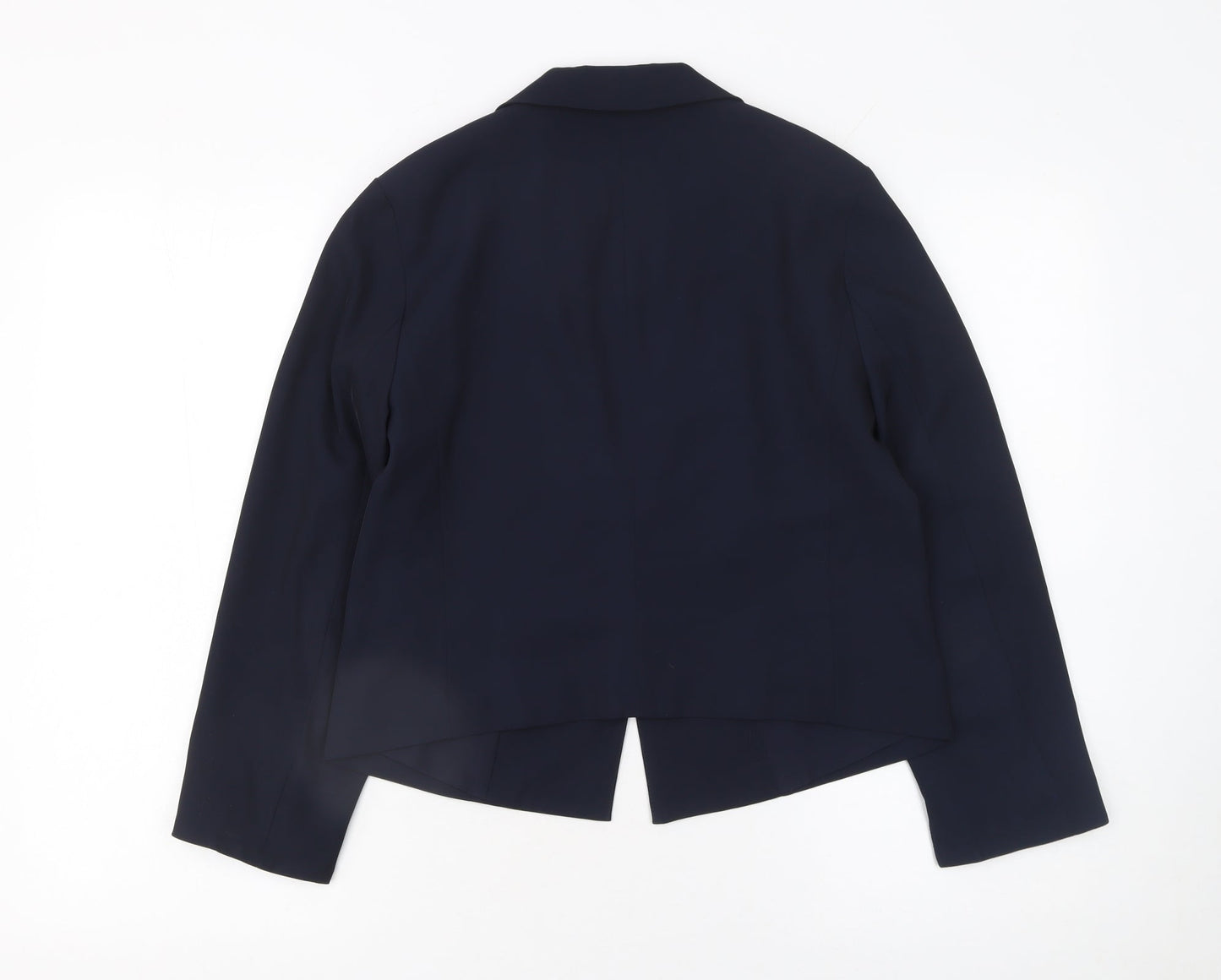 Womens UK Size 10 Warehouse Regular Blue Blazer