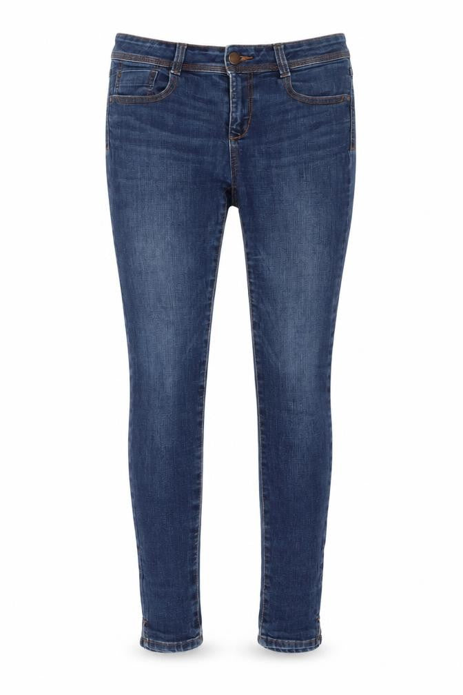 Womens UK Size 10 Zara Slim Fit Skinny Blue Jeans