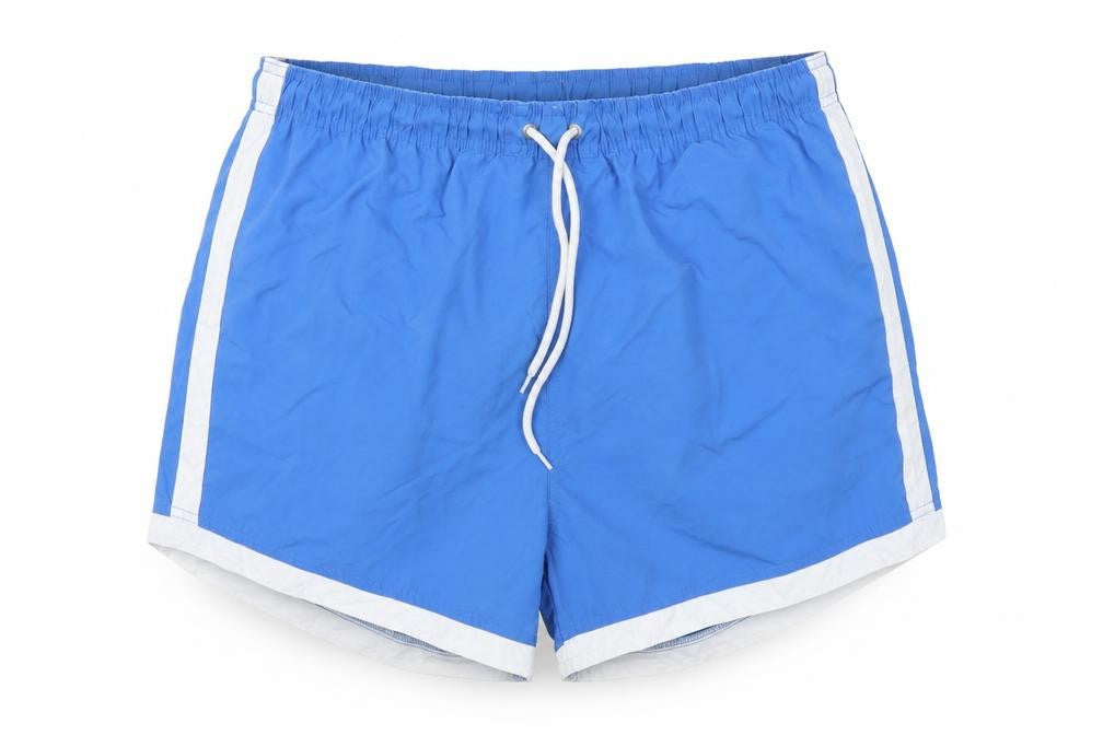 Avenue Men's Blue 2XL Swim Shorts Quick Dry Polyamide