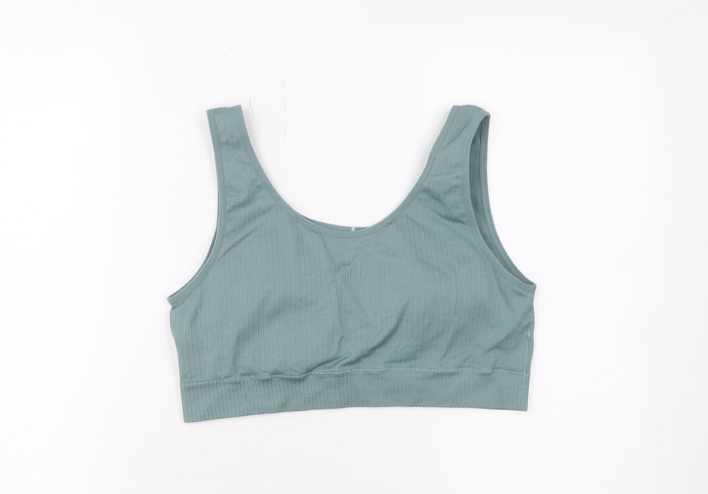 Womens UK Size L MNG Green Camisole Tank