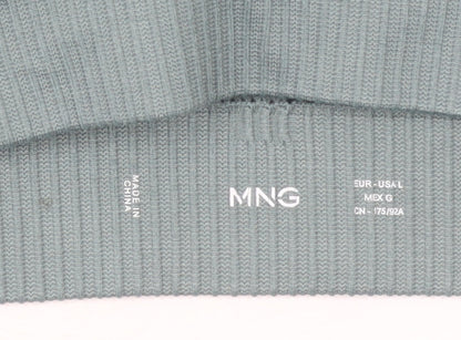 Womens UK Size L MNG Green Camisole Tank