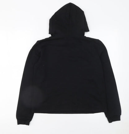 Girls UK Size 13-14 Years Harry Potter Black Pullover Hoodie