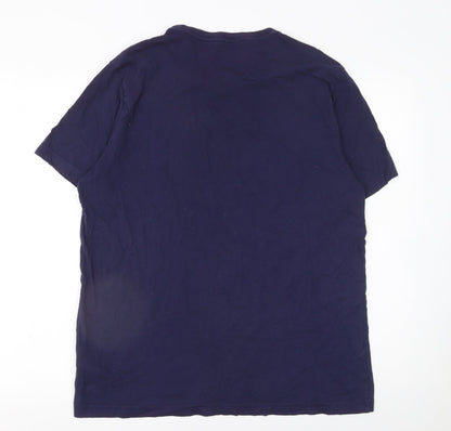 Mens UK Size L PUMA Blue  T-Shirt