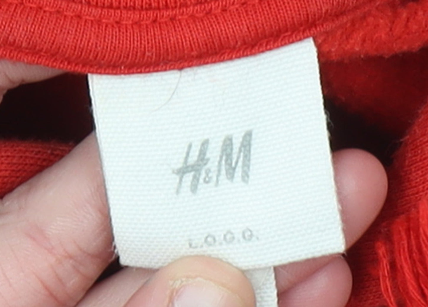 Mens UK Size S H&M Multicoloured Pullover Hoodie