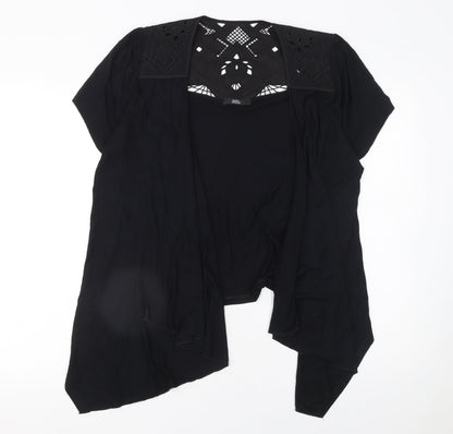 Womens UK Size 14 Marks and Spencer Black Cardigan Jumper