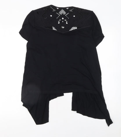 Womens UK Size 14 Marks and Spencer Black Cardigan Jumper