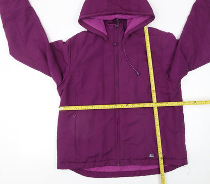 Womens UK Size 16 Maine New England Purple Puffer Jacket