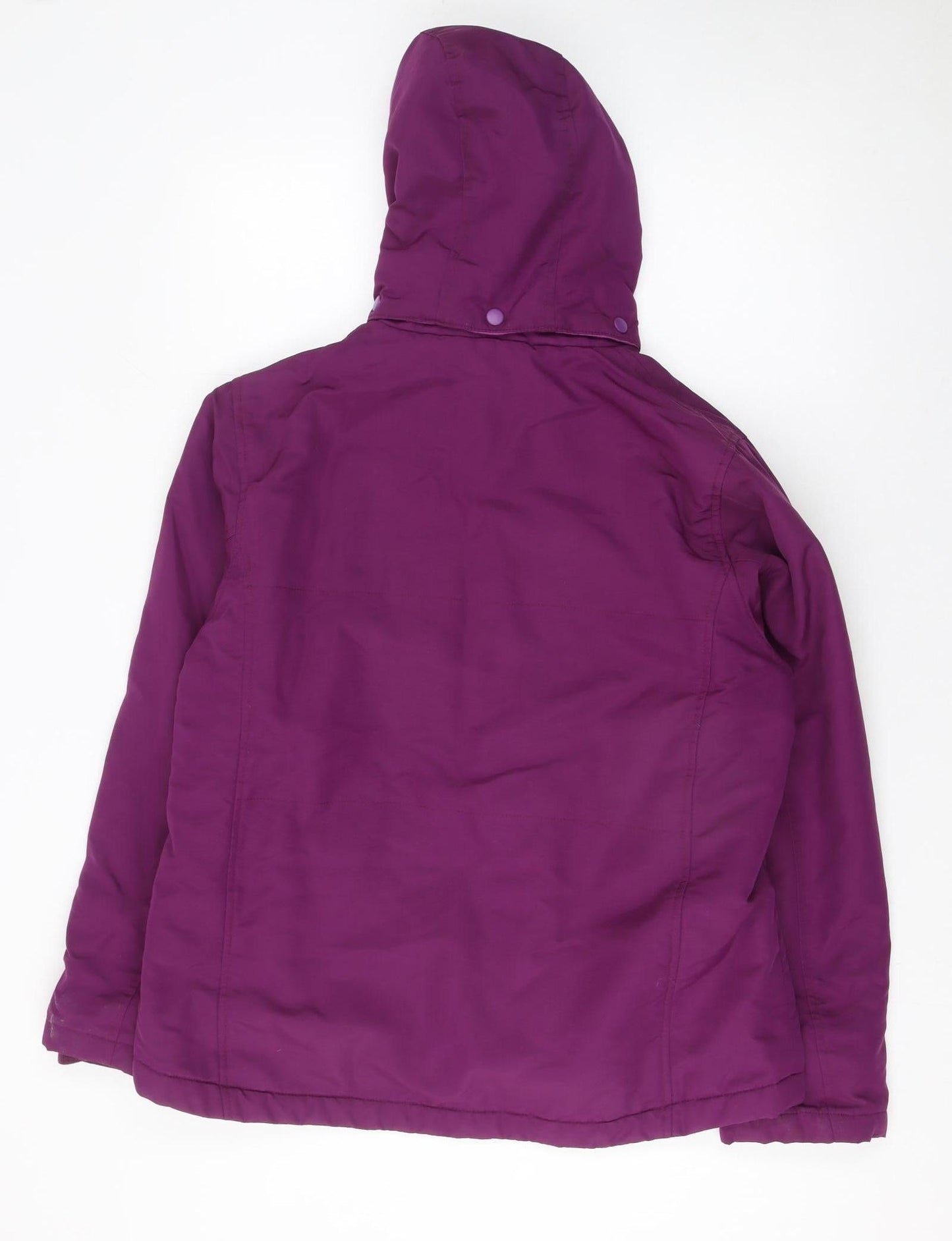 Womens UK Size 16 Maine New England Purple Puffer Jacket
