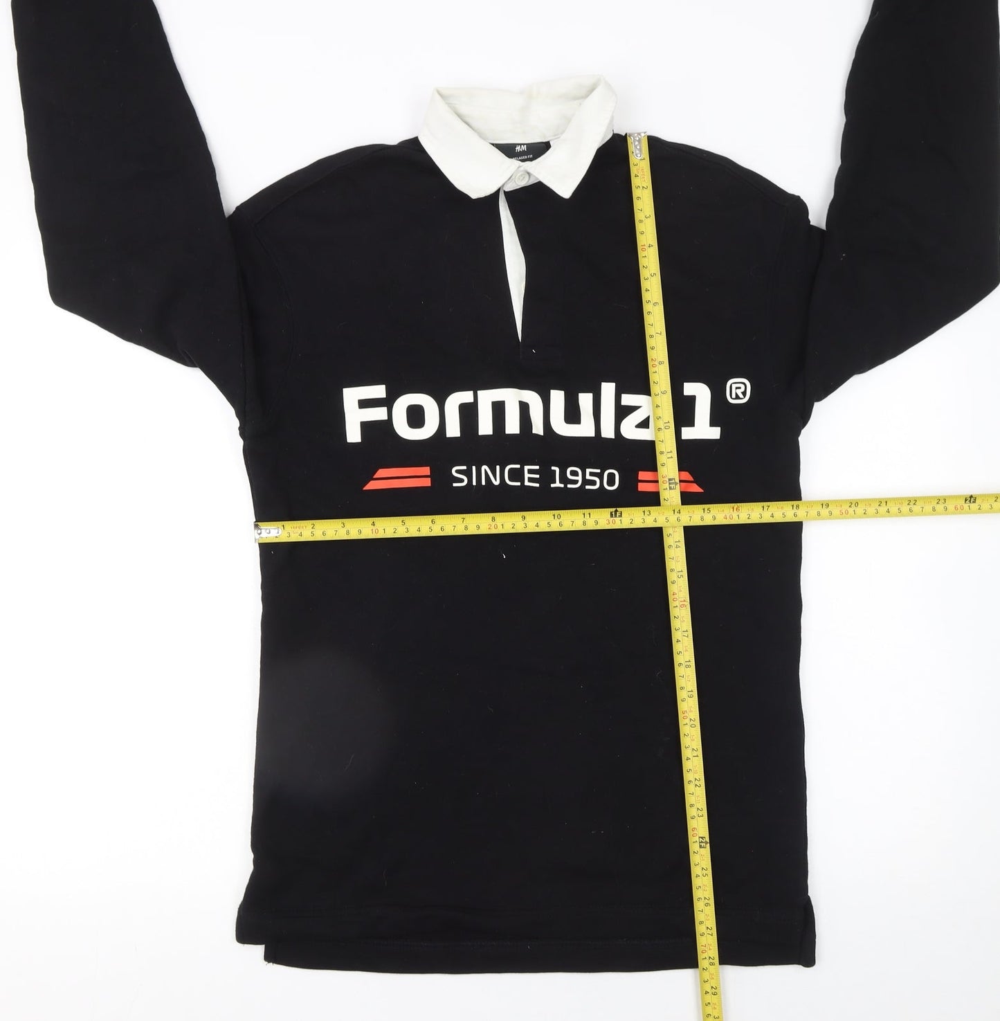 Womens UK Size XS H&M Black Pullover Sweatshirt