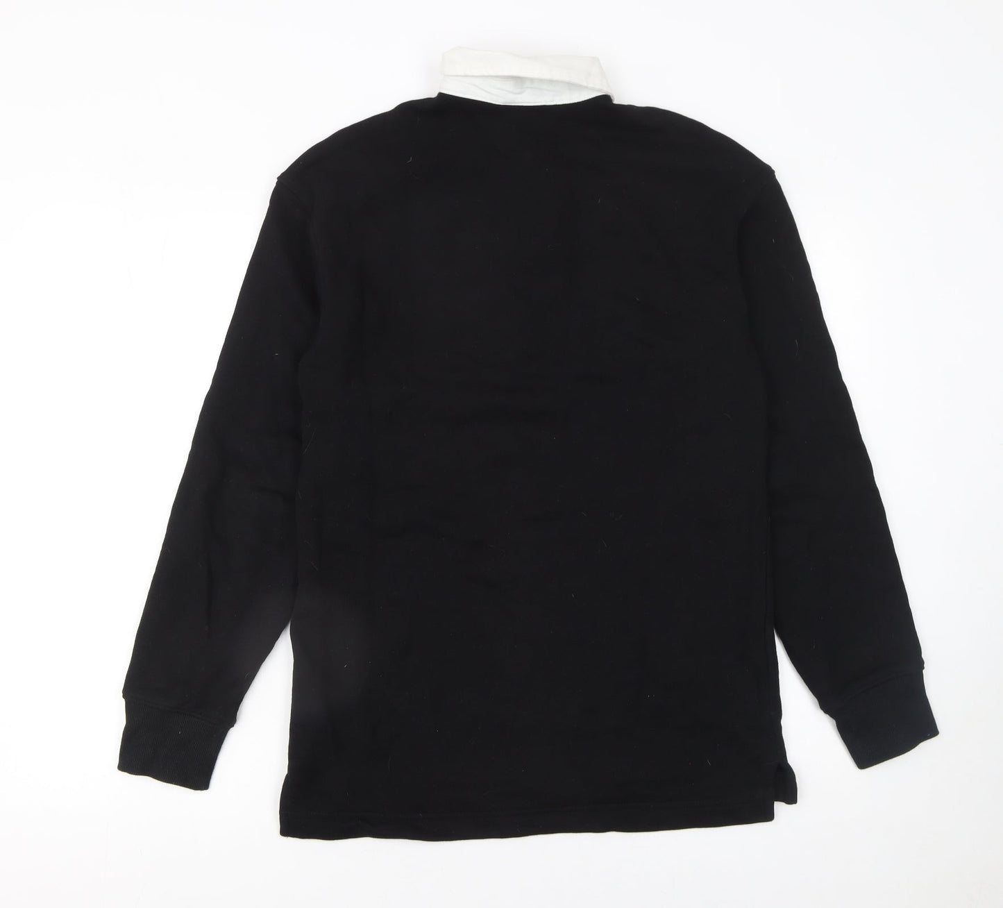 Womens UK Size XS H&M Black Pullover Sweatshirt