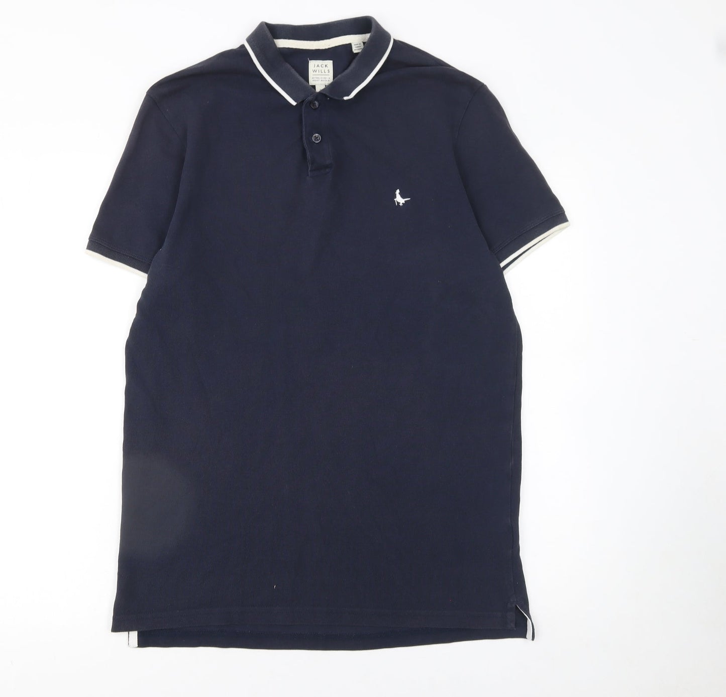 Mens UK Size L Jack Wills 100% Cotton Polo Shirt