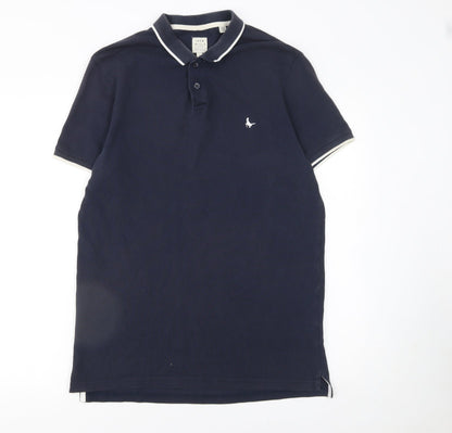 Mens UK Size L Jack Wills 100% Cotton Polo Shirt