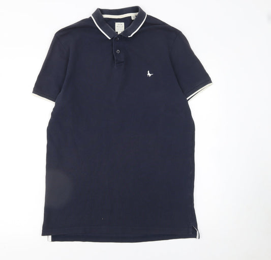 Mens UK Size L Jack Wills 100% Cotton Polo Shirt